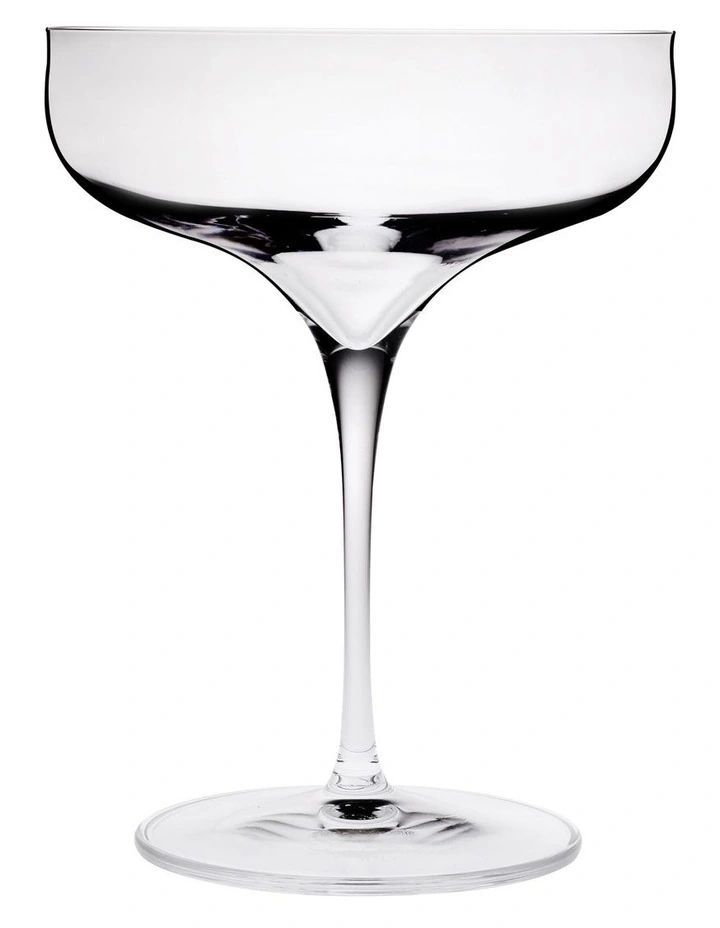 Vinea Champagne Coupe Glass 300ml Set of 6 in Clear