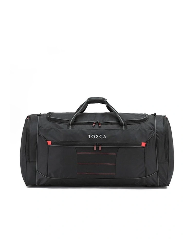 Tosca Medium Sports Duffle Carry Bag 70x34cm in Black