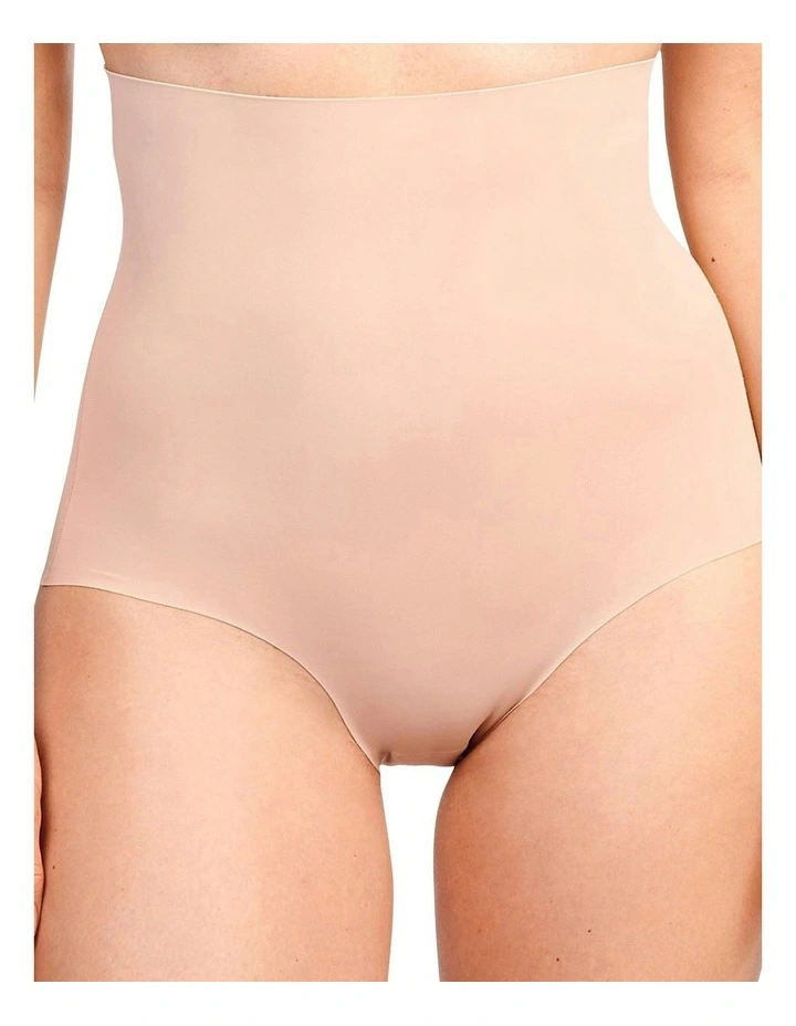 Perfect Touch Seamless Ultra High Waist Shaping Brief in Nude
