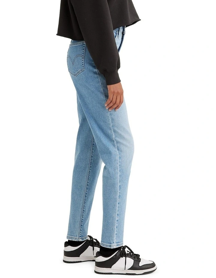 High Waisted Mom Jean in Blue/Now You Know