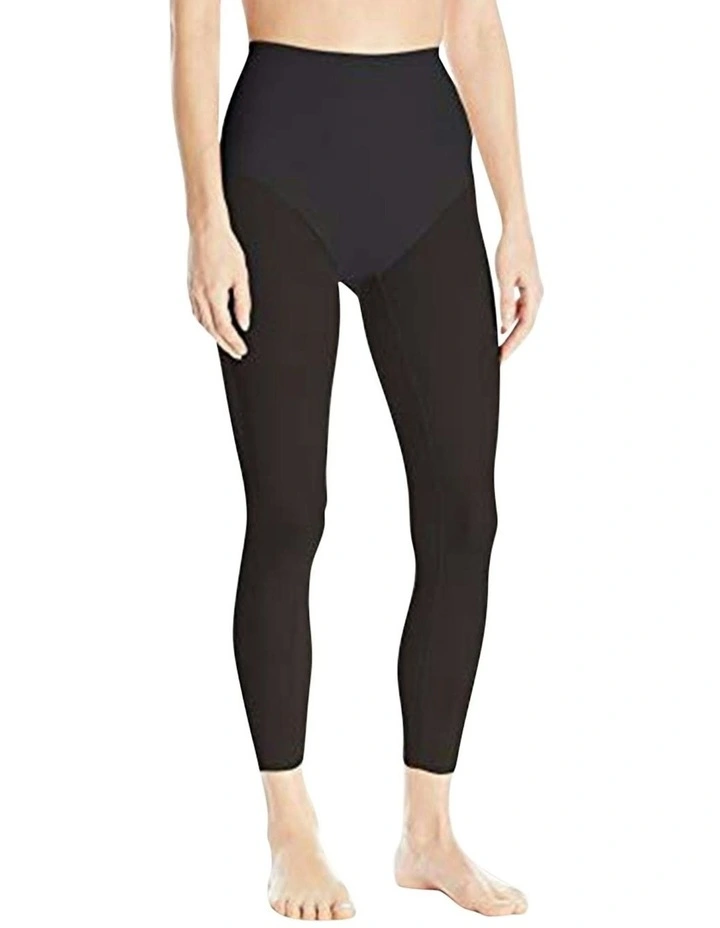 Sheer Comfort Rear Lifting Shaper Leggings in Black