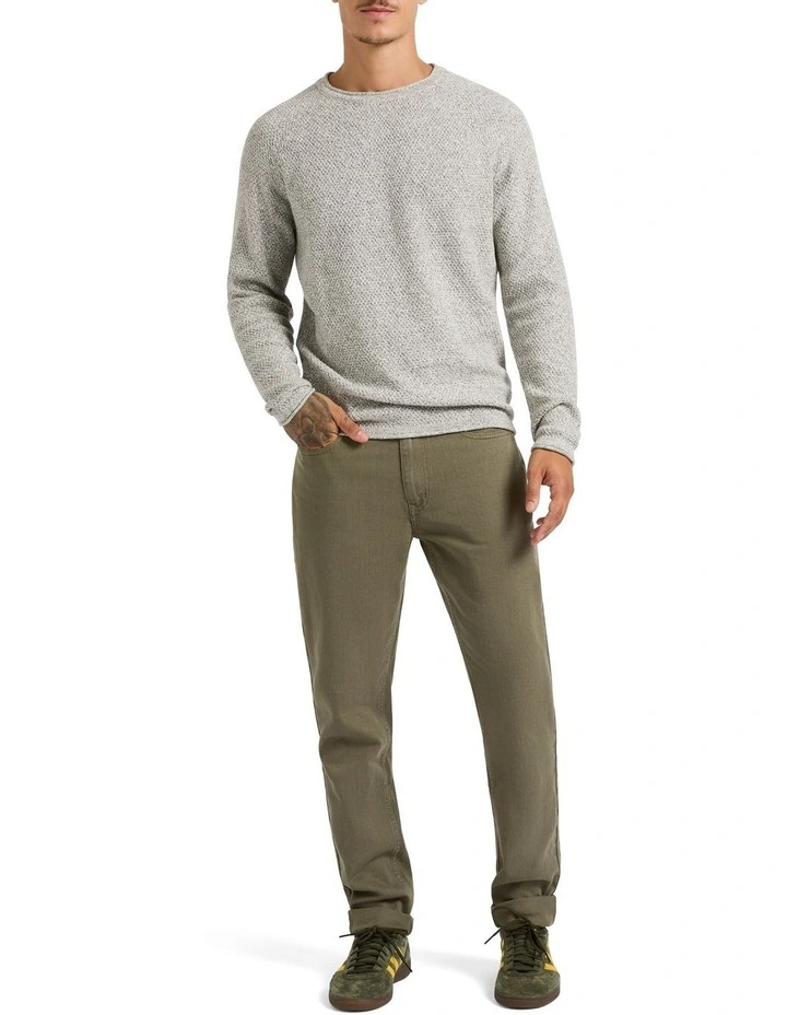 Crosby Tapered Leg Jeans in Tarmac