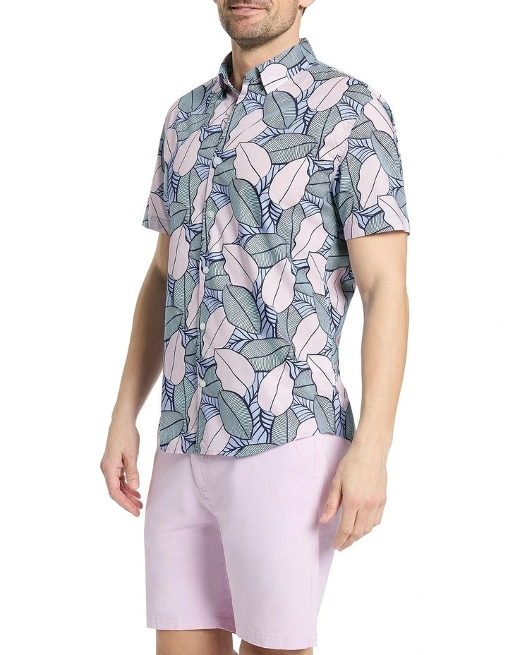 If You Leaf Me Shirt in Blue Multi