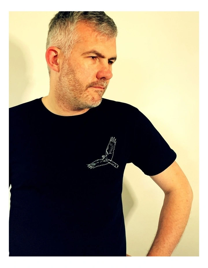 Glossy Black Cockatoo Tee