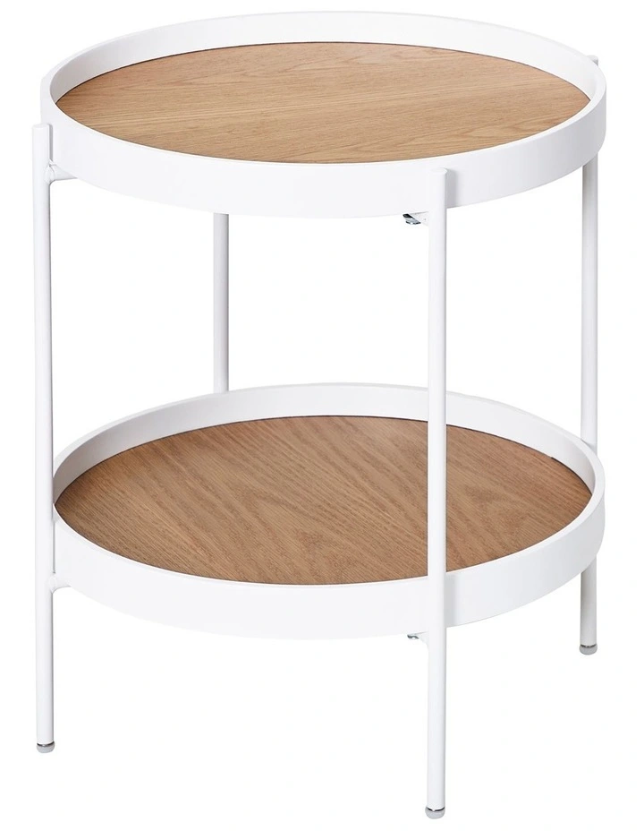Jax Side Table 50x45cm in White