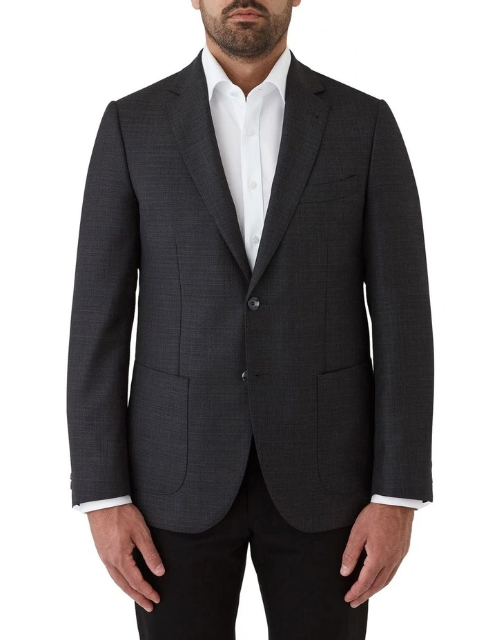 Beaumaris Modern Fit Sports Jacket in Charcoal