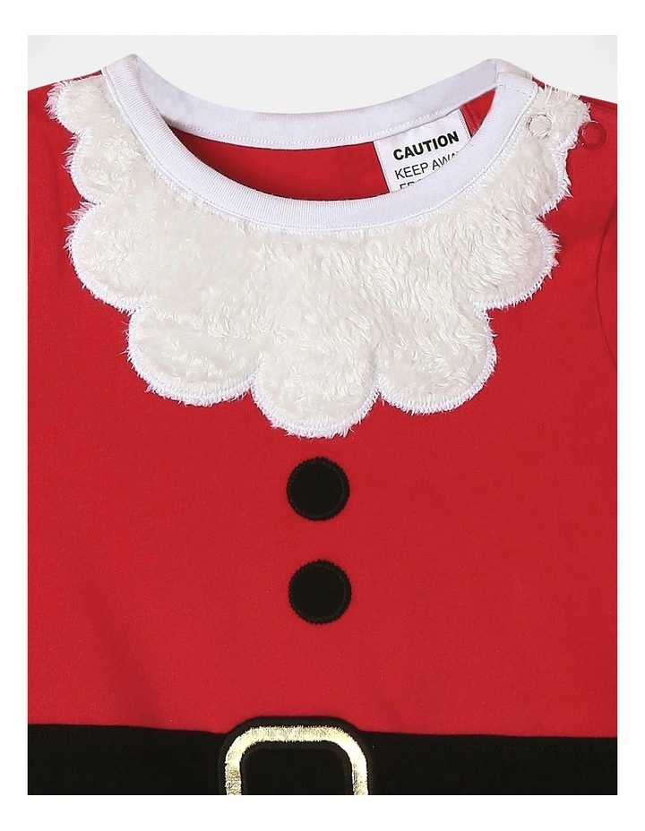 Santa Baby Romper & Hat Set in Assorted
