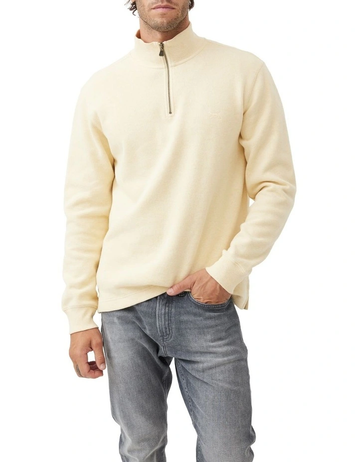 Alton Ave Sweat Top in Lemon