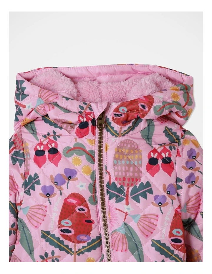 Kai Zip-Through Coverall in Light Pink