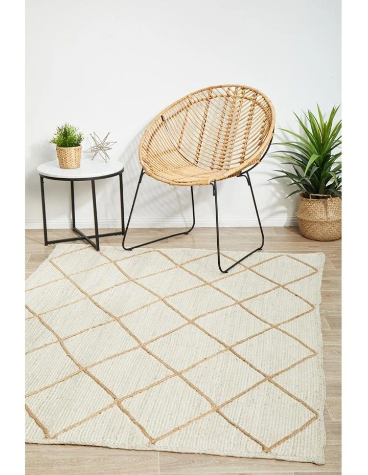 Noosa Rug 222 in White