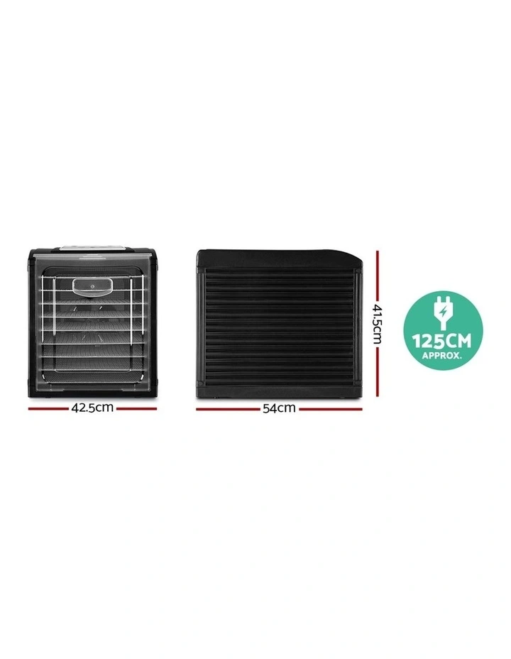 9 Tray Food Dehydrators in Black