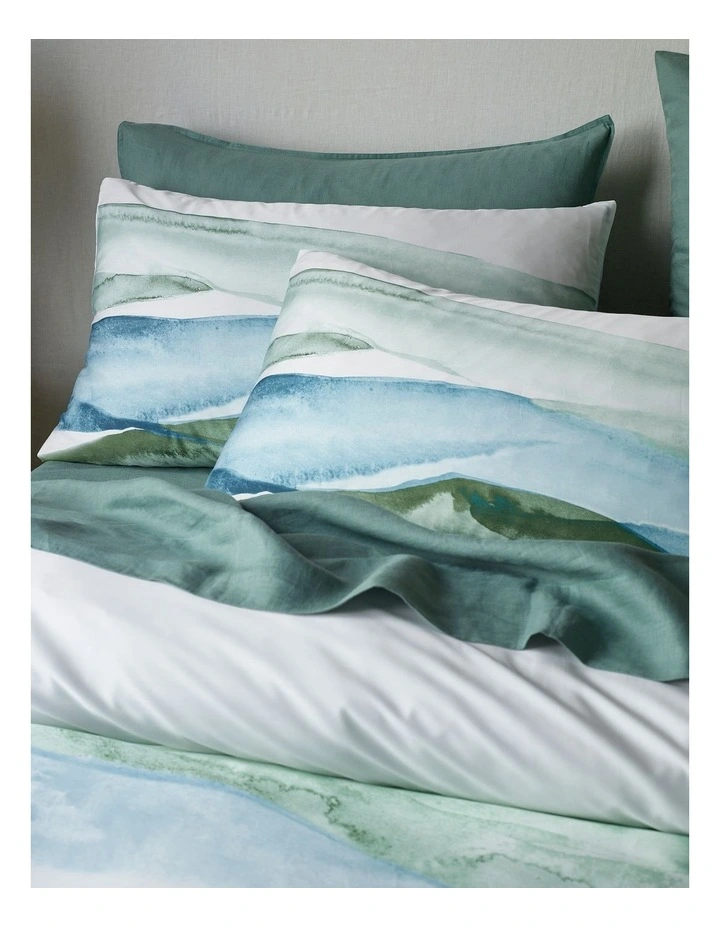 Bass Strait Tencel Quilt Cover Set in Ocean
