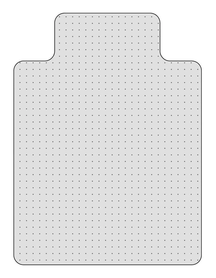 Anti-Slip Floor Protection PVC Chair Mat with Stud in Clear