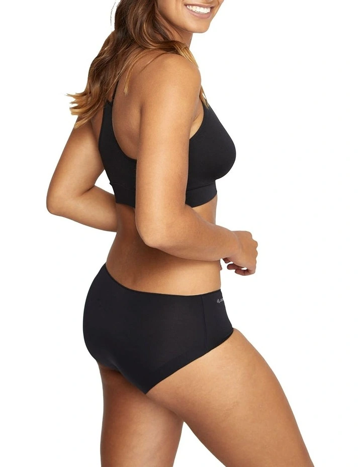 Next Generation No Panty Line Basics Boyleg Brief in Black