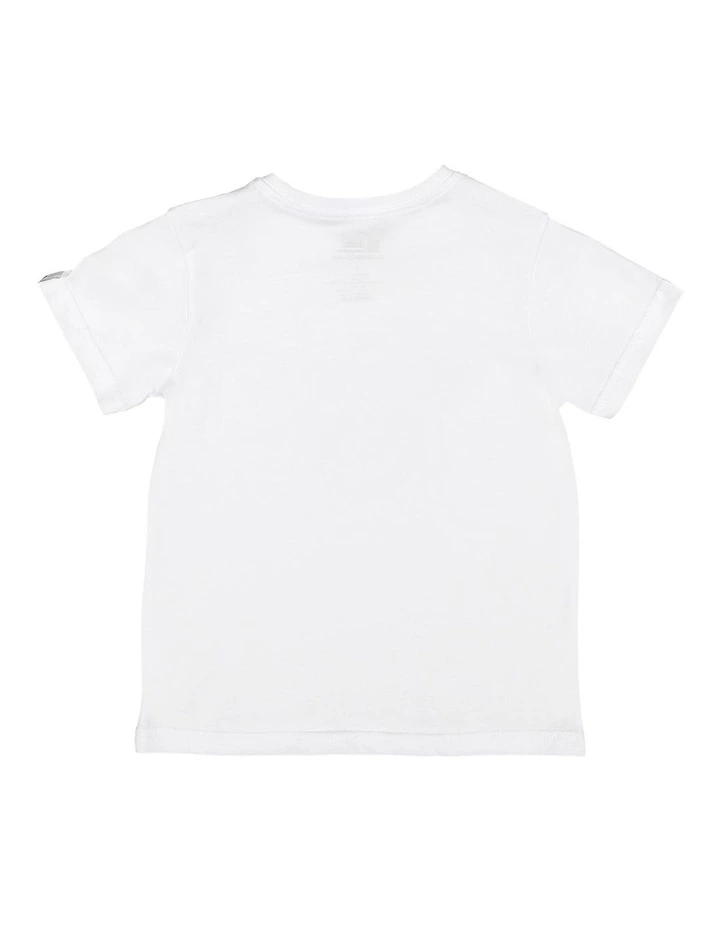 Splitting Hairs T-shirt in White