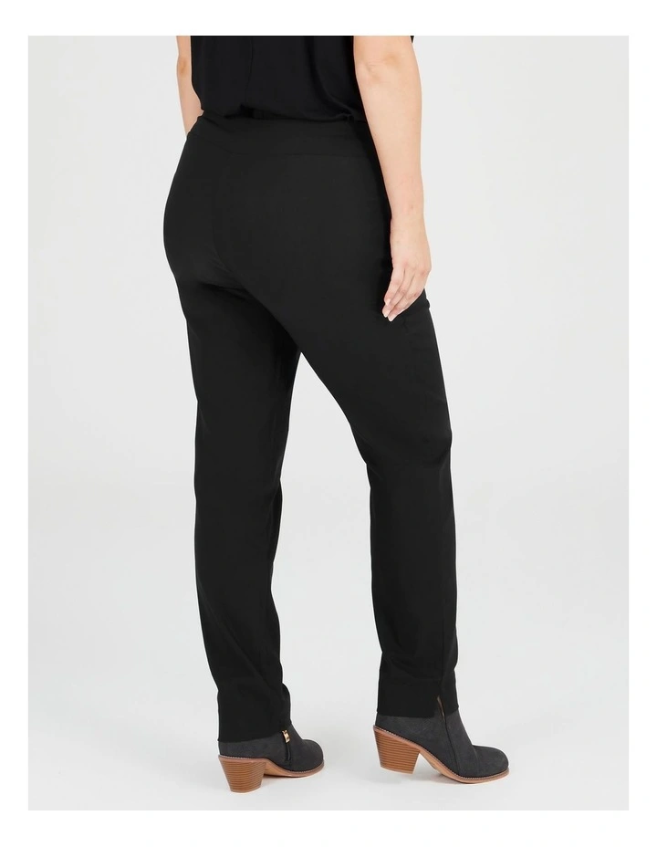 Tall Editorial Full Length Work Pant in Black
