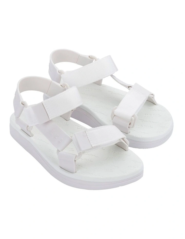 Melissa Papete Rider Sandal in White