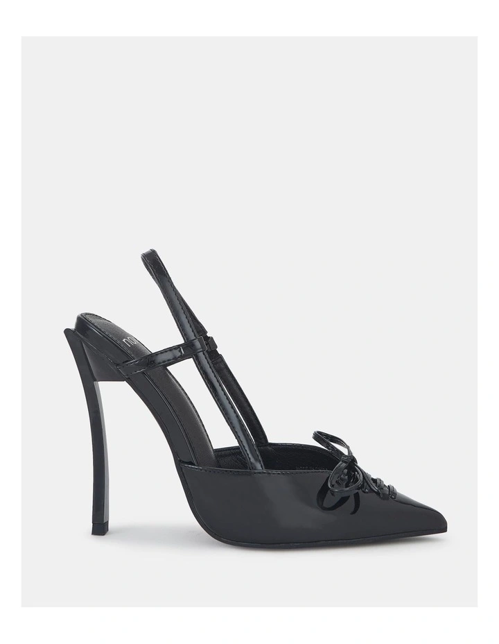 Zorsha Pumps Heels in Black Patent