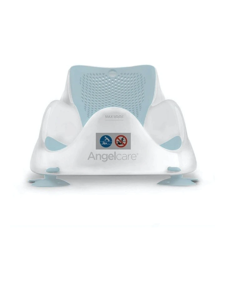 Baby Child Bath Support Soft Touch Shower Mini Seat In Light Aqua AC583