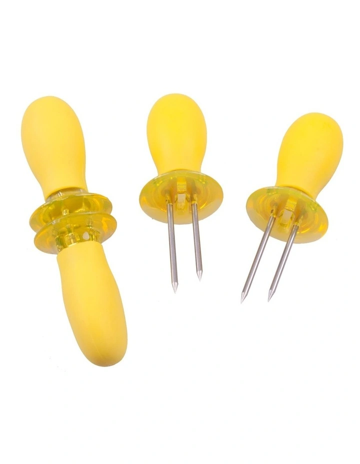 Soft Grip Corn Holders Set Of 4