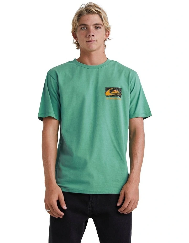 Spin Cycle T-shirt in Frosty Spruce