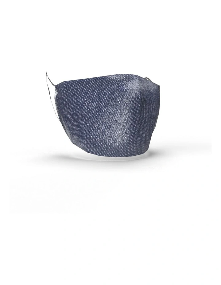 Fabric Face Mask Blue Jeans
