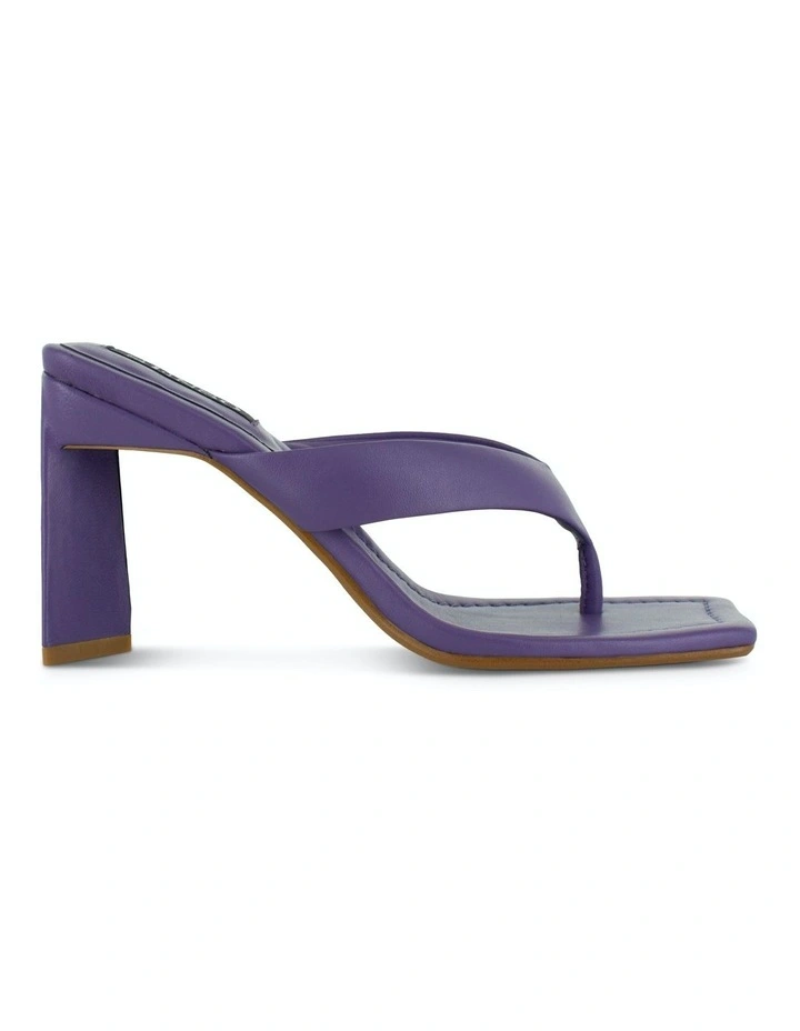 Vale Heeled Sandals in Purple