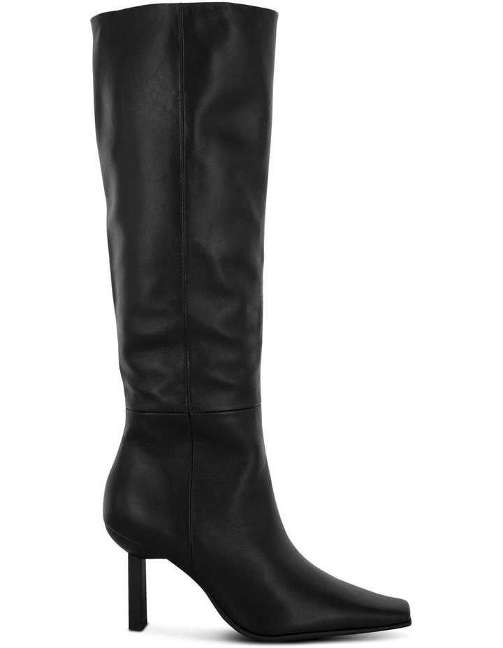 Glory II Knee High Boots in Black