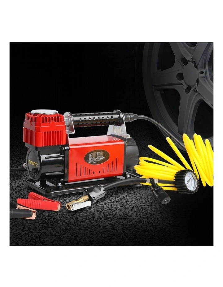 Portable Premium Air Compressor in Red