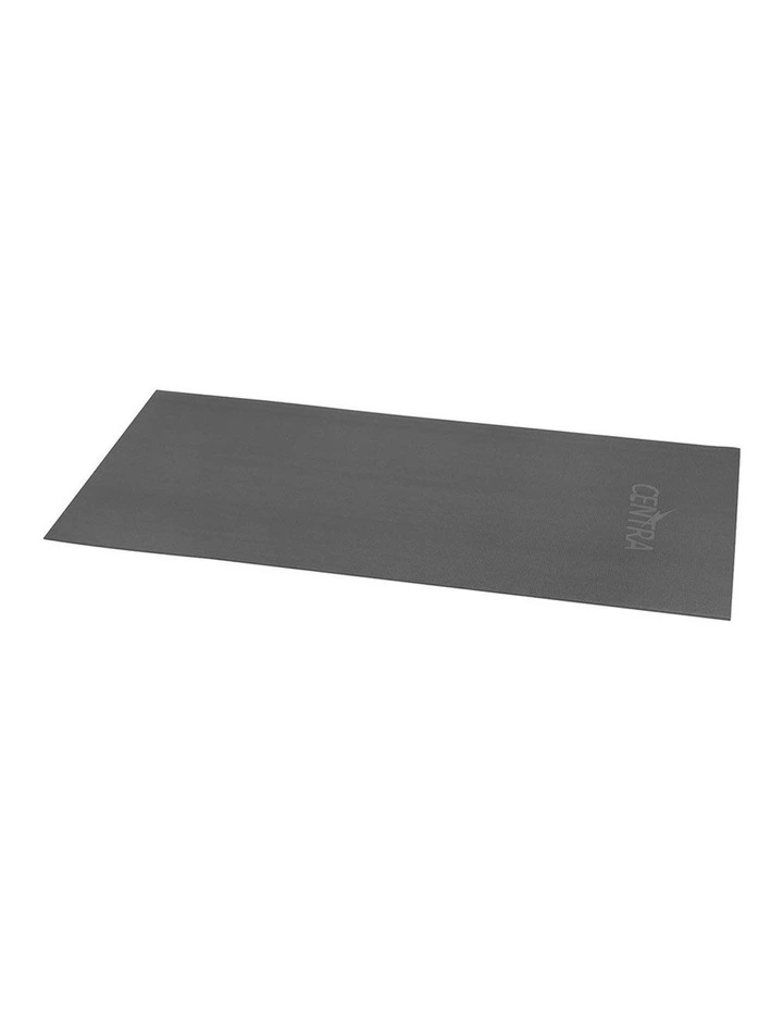 5mm Thick Exercise Yoga Mat with Bonus Brace in Grey