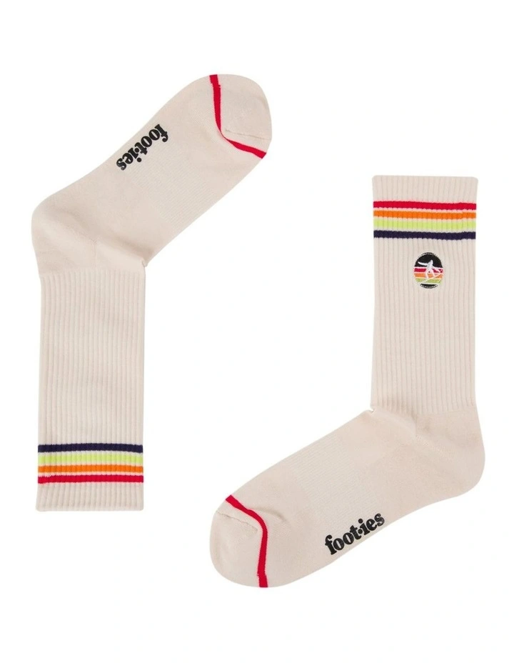 Snowboard Sneaker Socks 2 Pack in Multi