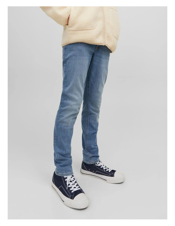 Glenn Original Slim Denim Jeans in Blue Denim