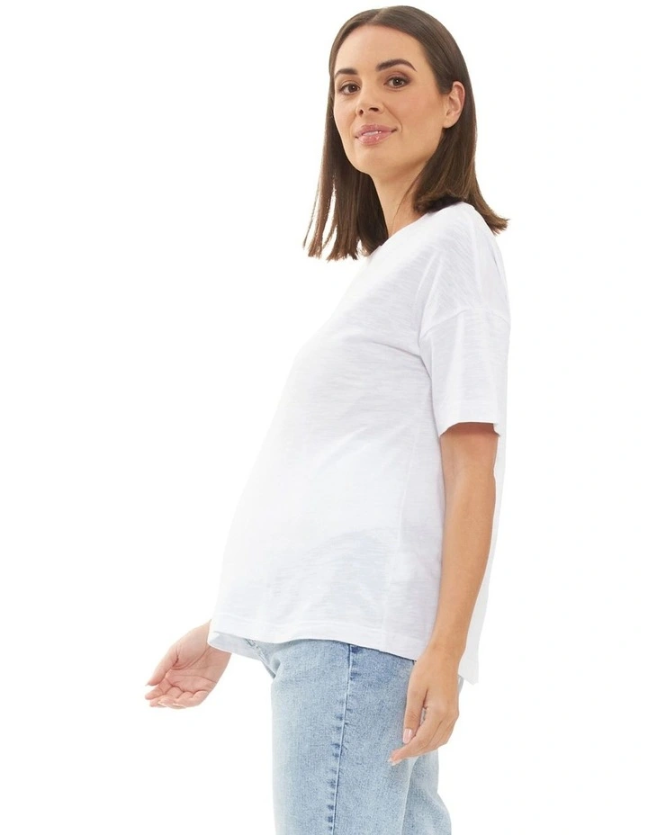 Claud Tee in White
