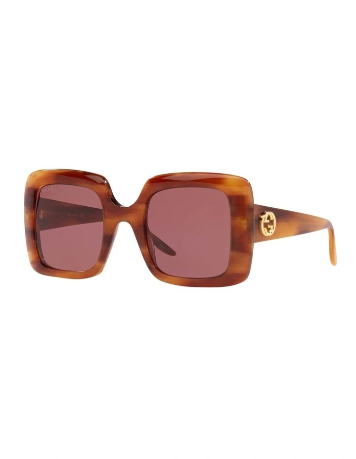 GG0896S Brown Sunglasses
