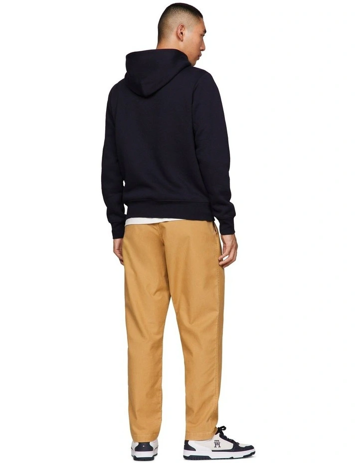 Arched Varsity Logo Hoodie in Blue
