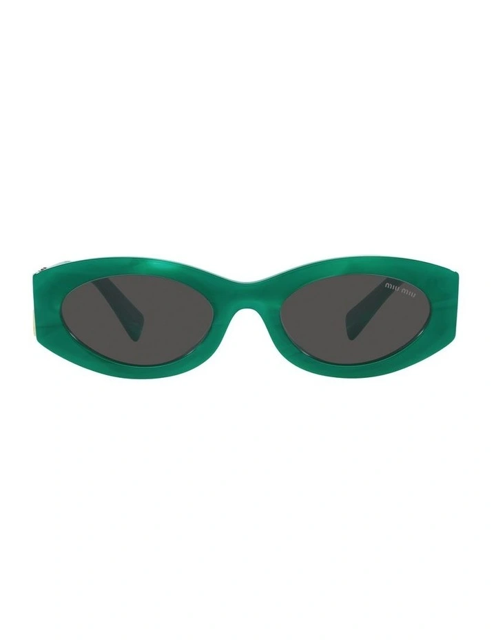 0MU 11WS Sunglasses in Green