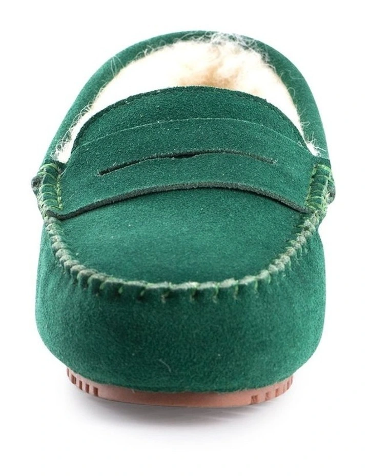 Women Byronbay Cosy Moccasin Green