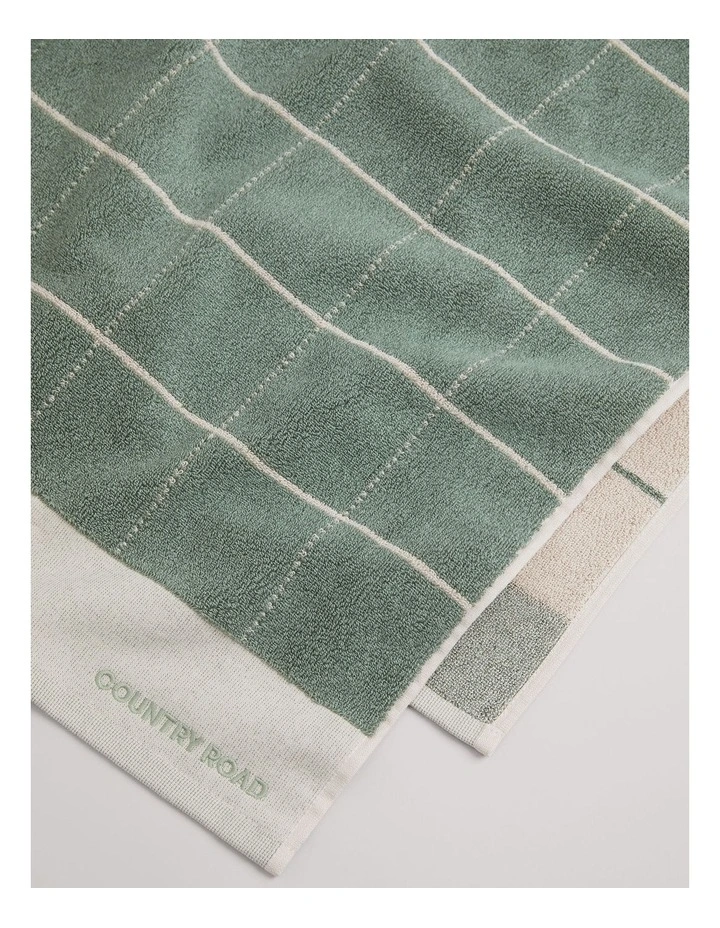 Kiko Australian Cotton Bath Towel in Spruce