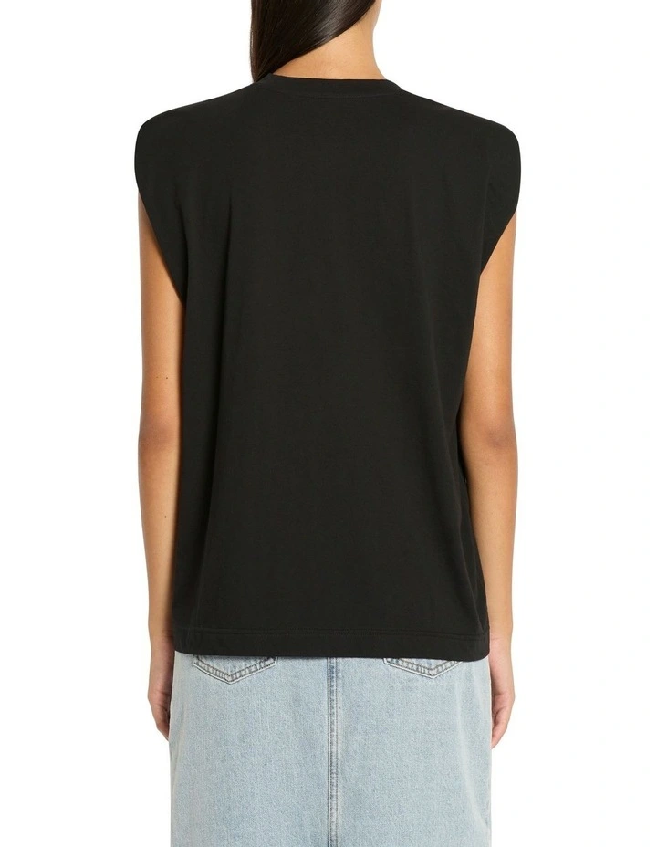 Scenic Palms Tank in Black