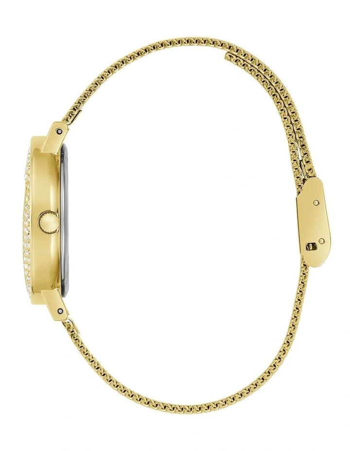 Mini Iconic Stainless Steel Watch in Gold