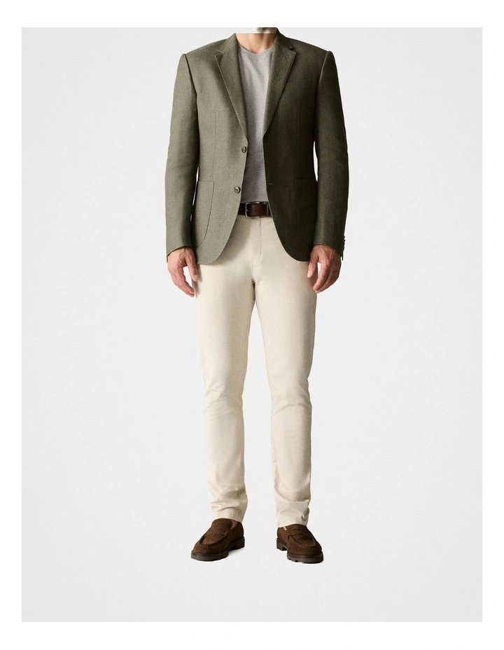 Slim Chino Pant in Chalk
