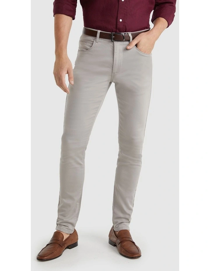 Nicol Skinny Chinos Stone