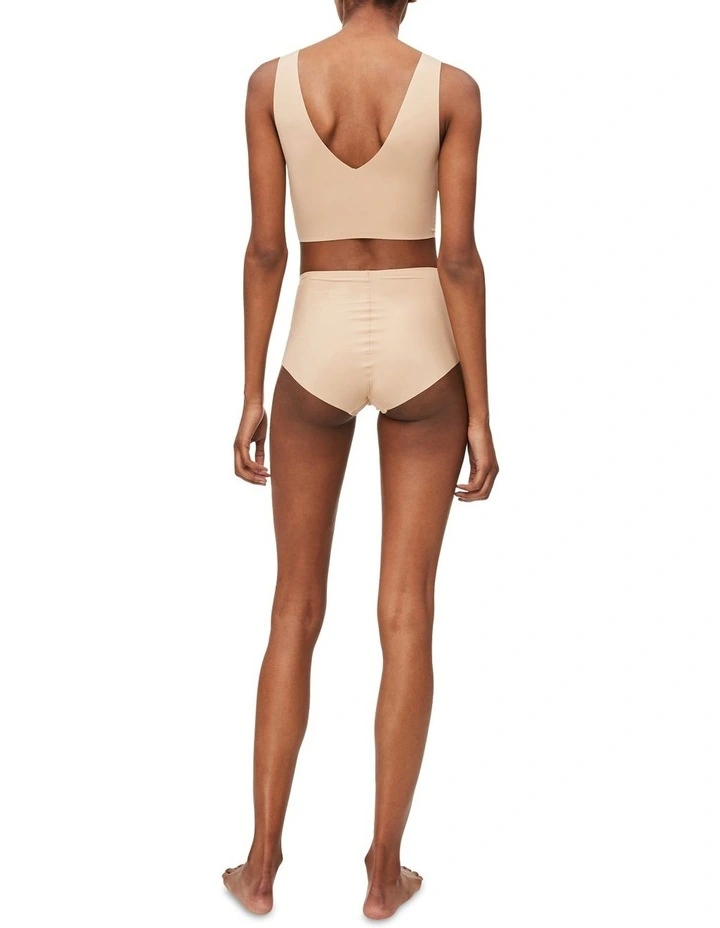 Invisibles Comfort Lightly Lined V Neck Bralette Bare Beige