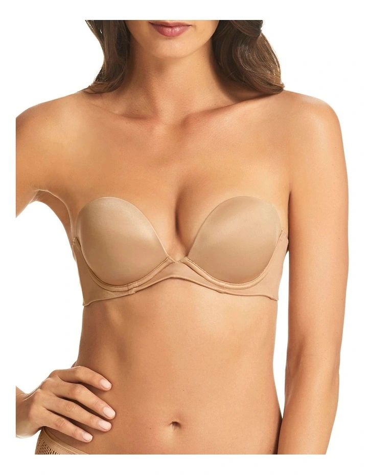 Refined 6 Way Low Cut Convertible Strapless Bra in Nude