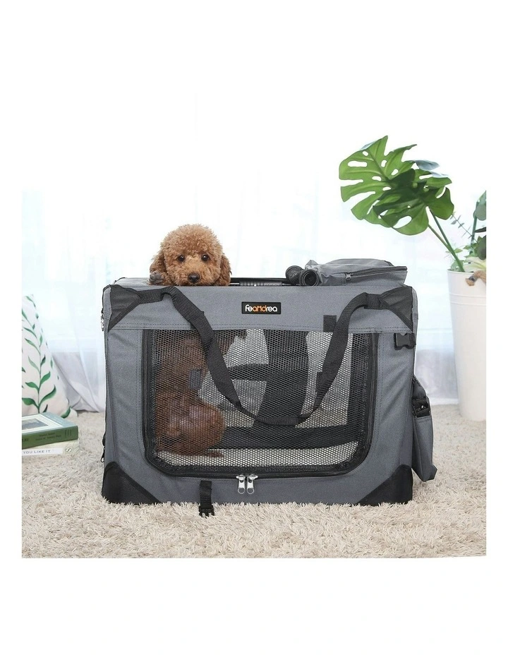 Pet Travel Carrier Indoor Outdoor Cage in Kennel