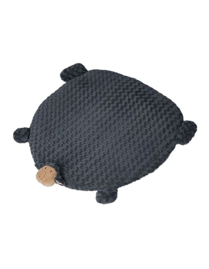 Cushion Puppy Kennel Pet Calming Bed in Charcoal