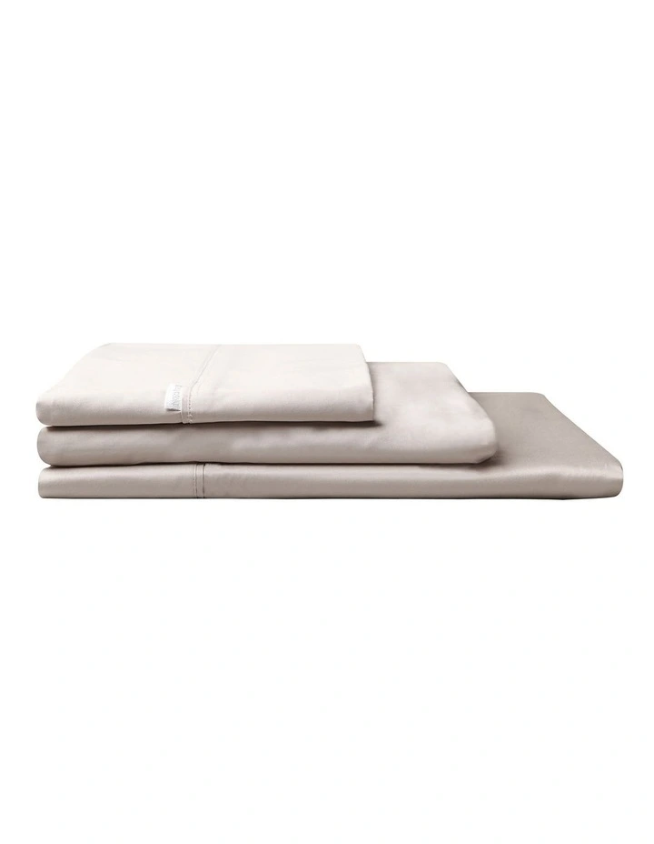 400TC Mega 50cm drop Sheet Set in Linen