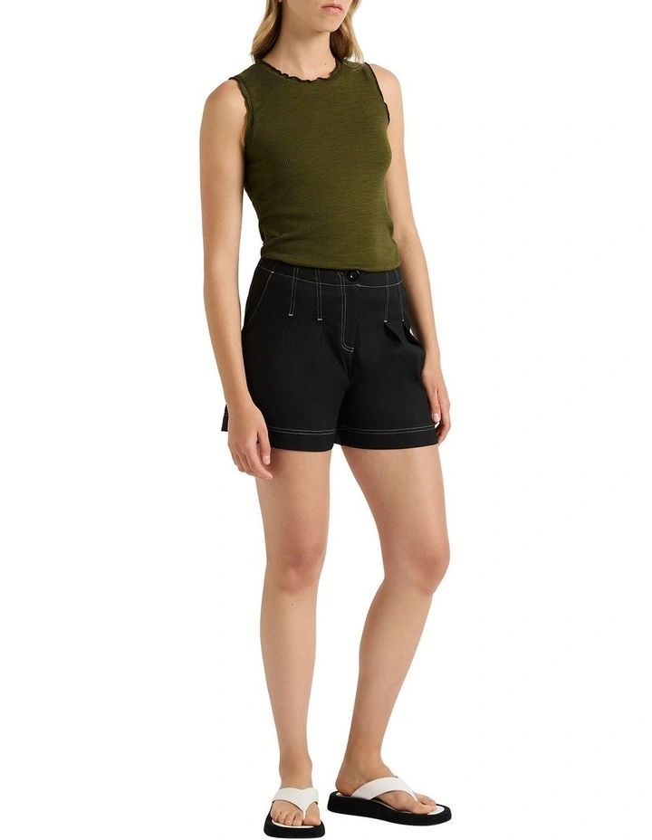 Hayley Tank in Khaki
