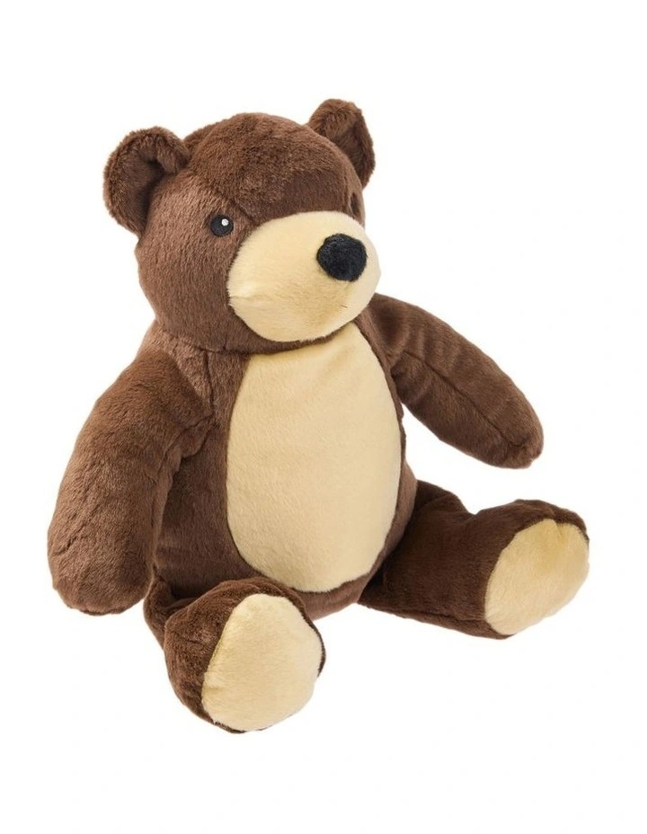 Brendan Bear Novelty Cushion in Brown