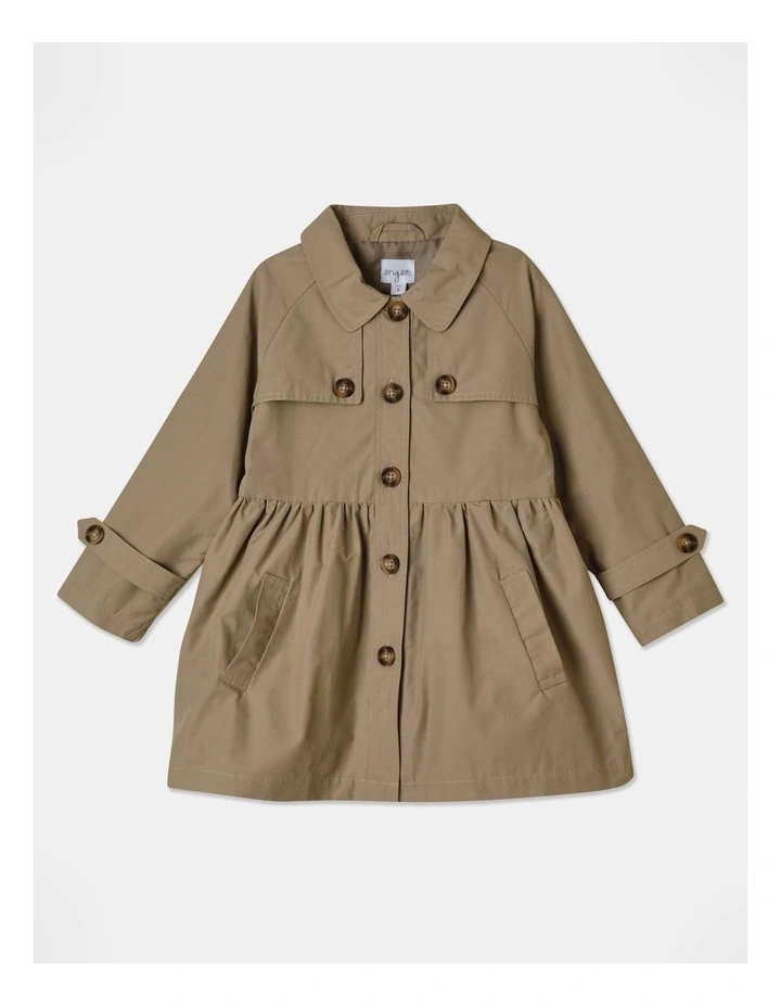 Claire Coat In Light Brown